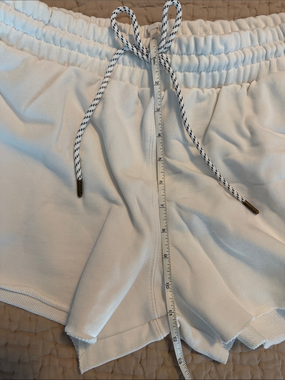 Parke for Target Women's Athletic White Drawstring Shorts - Activewear. NWT